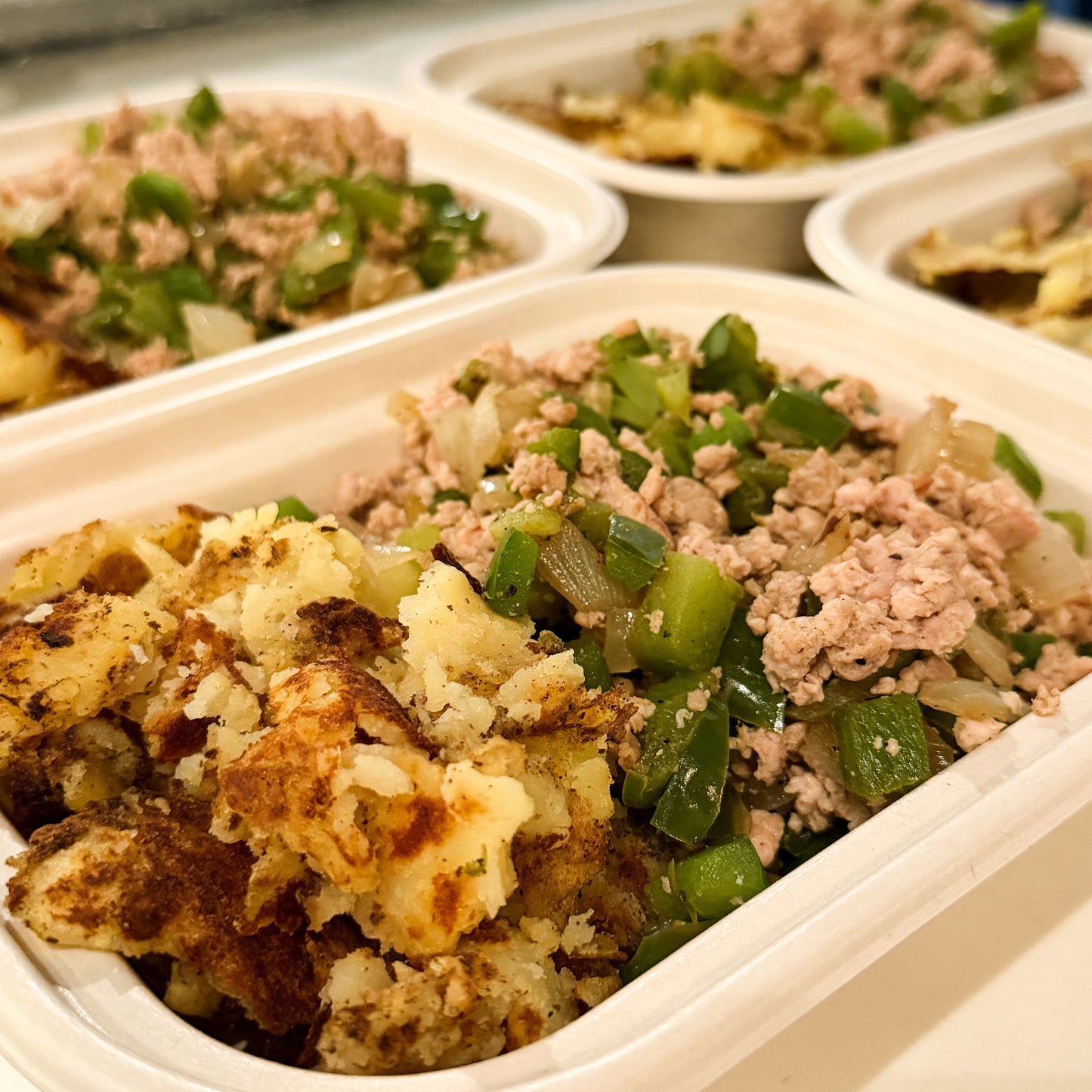 Turkey Sausage and Peppers