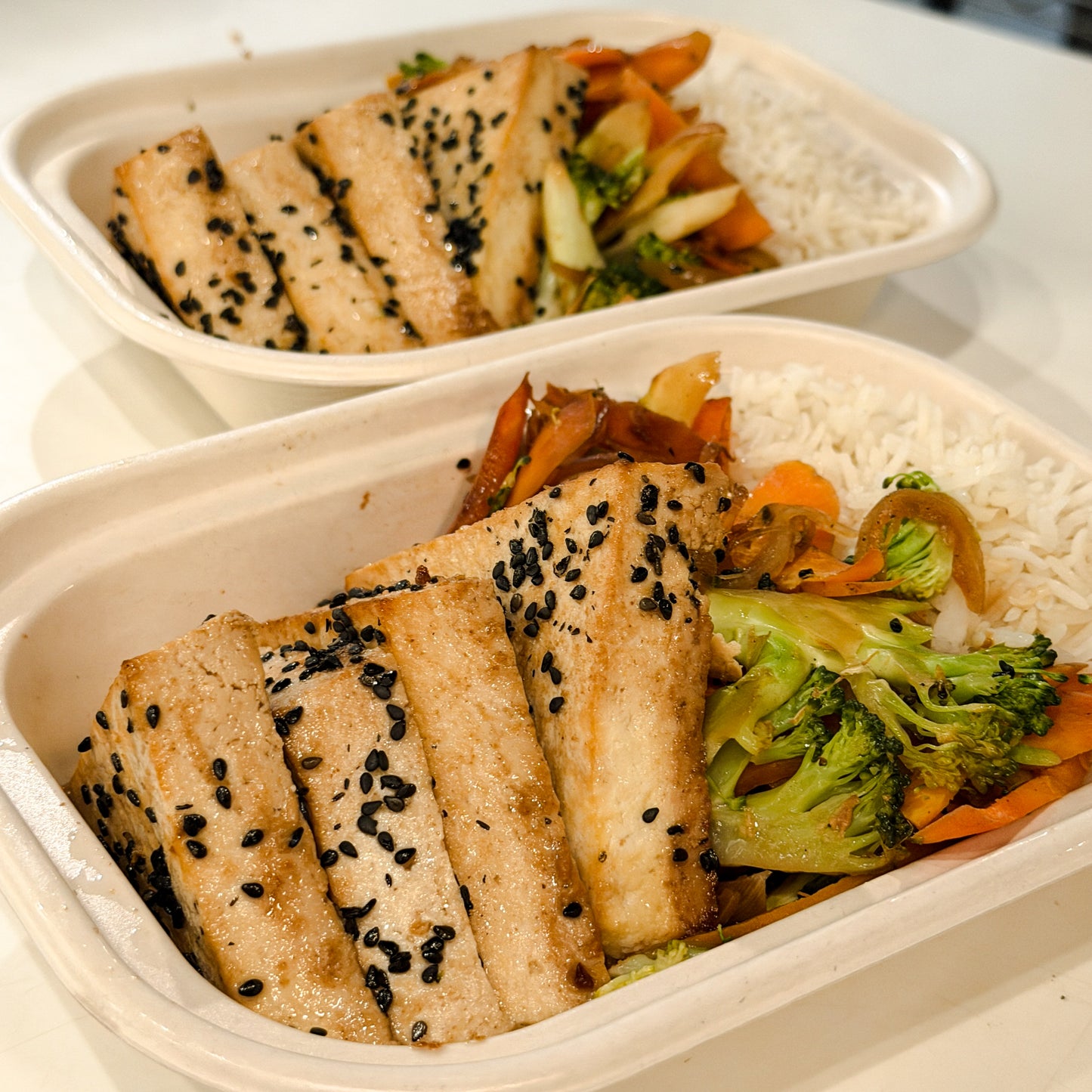 Ginger Soy Tofu Stir Fry (Meal)