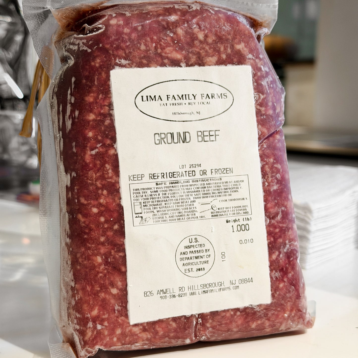 Grass-fed Ground Beef (1 lb)