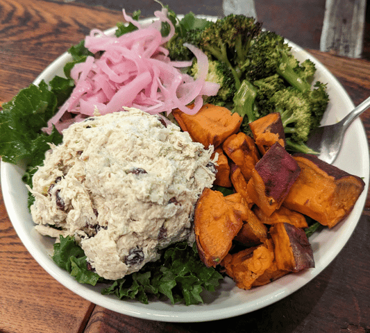 Choose Your Own Protein Over Farm Greens