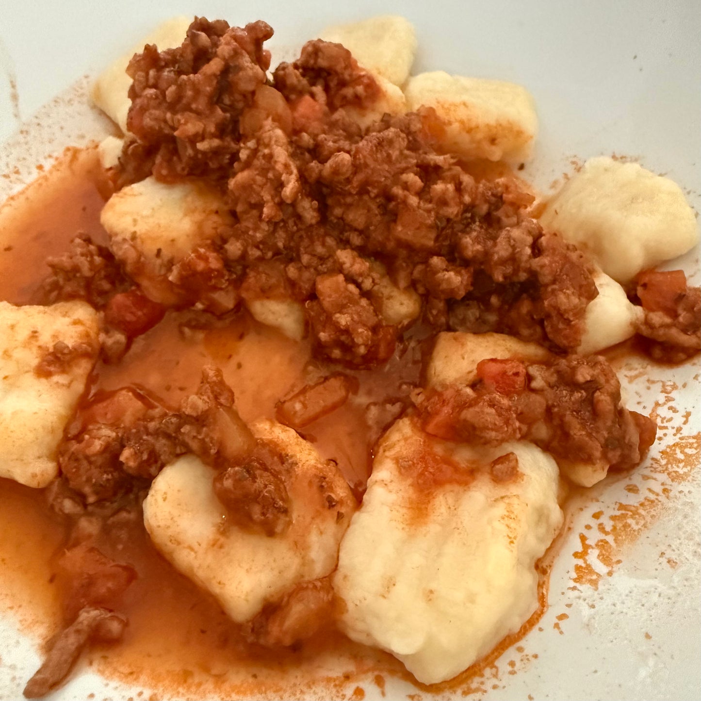 Gnocchi Bolognese
