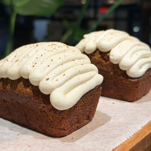 Pumpkin Bread w/ Maple Buttercream
