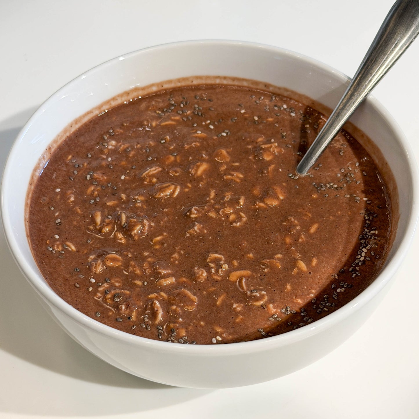 Chocolate Protein Overnight Oats