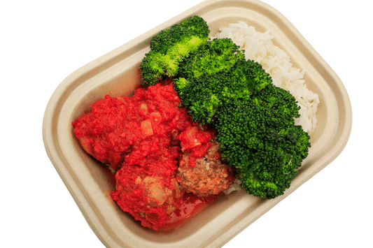 Grandma's Meatballs Rice Bowl